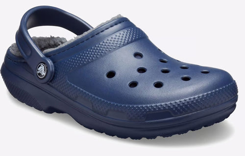 Crocs Classic Lined Clogs Mens Navy