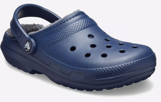 Crocs Classic Lined Clogs Mens Navy
