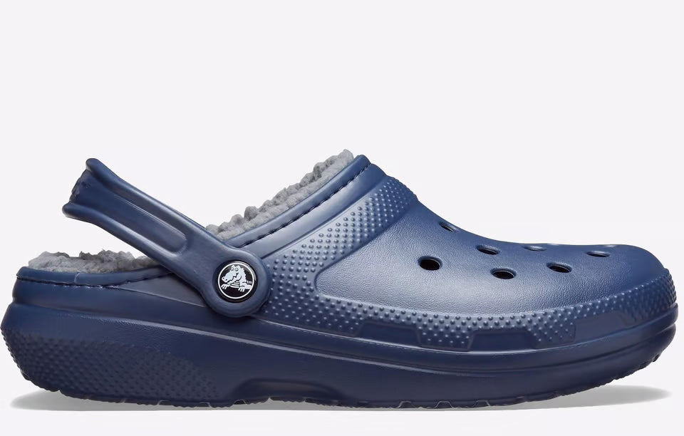 Crocs Classic Lined Clogs Mens Navy